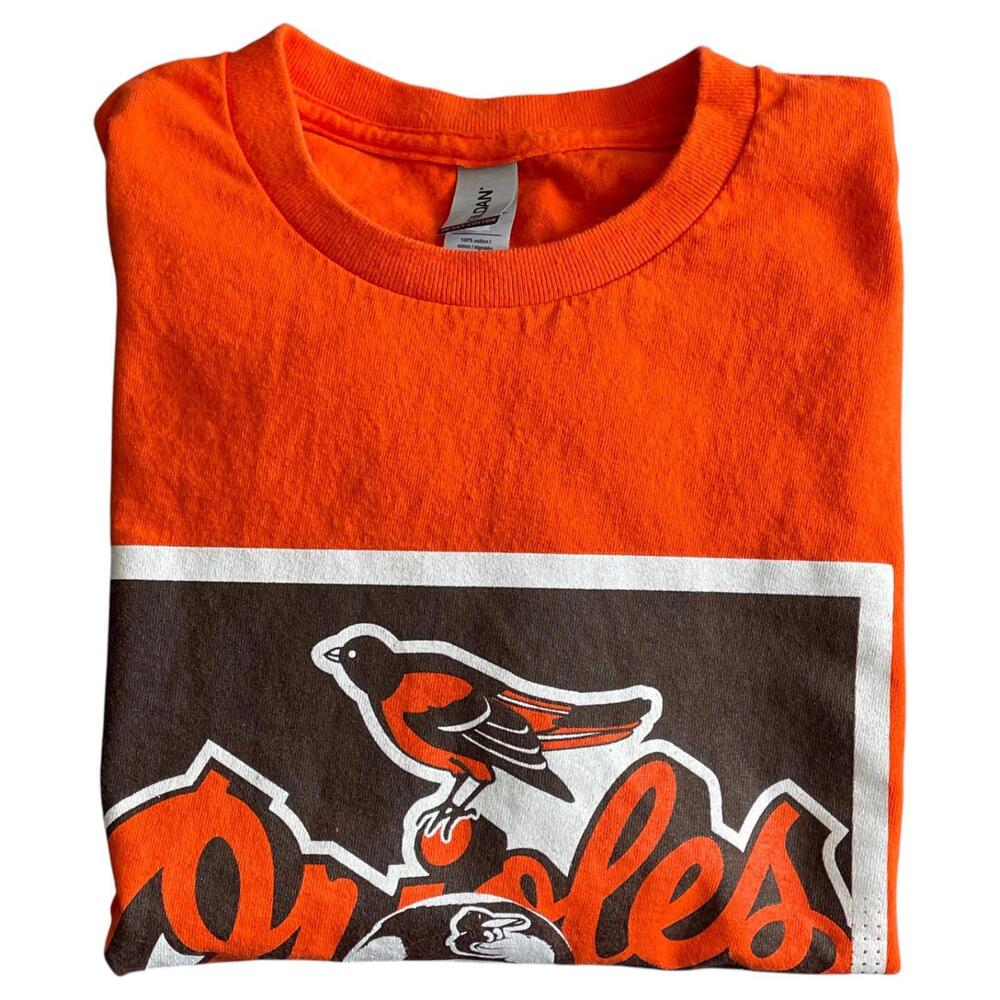 Baltimore Orioles Jackson Holliday SGA Shirt Medium Orange 2024 Debut Tee CLEAN! - Picture 4 of 7